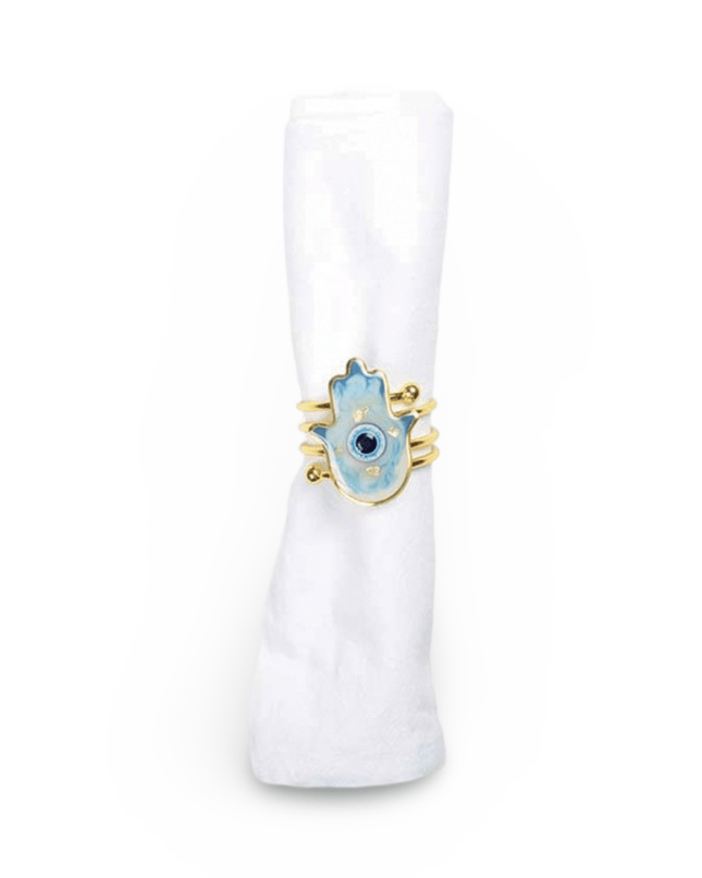 Hamsa Fatina Napkin Ring