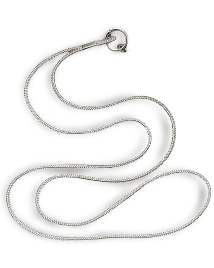 Silver Crystal Phone Strap