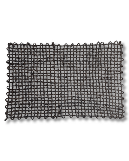 Black Sabai Grass Hand-woven Rectangle Placemat