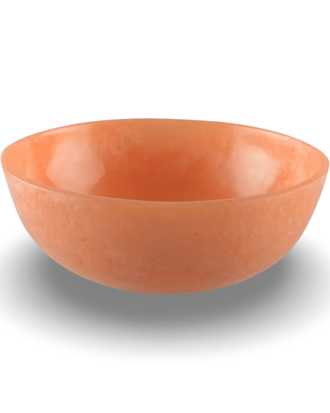 Peach Resin Salad Bowl