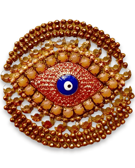Bronze Copper Evil Eye Nazar Pop Socket Mobile Phone Accessories