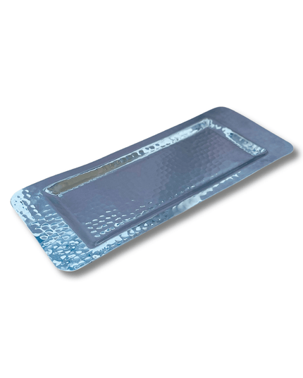 Hammered Silver Tray