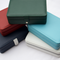 Casa Duniya's Leather Rectangular Jewelry Boxes in Red, Navy, Green, Turquoise and White