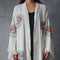 Casa Duniya's Hand-Stamped Awali Kimono from Lebanon