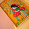 Hand-Painted wooden tray with Indian girl