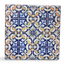 Load image into Gallery viewer, Blue White Mosaic Tile Portuguese Coaster
