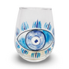 Hand Painted Evil Eye Nazar Glass Tumbler