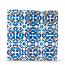 Load image into Gallery viewer, Blue White Mosaic Tile Portuguese Coaster
