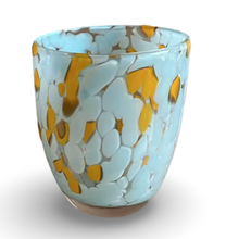 Load image into Gallery viewer, Light Blue Blown Glass Water Glass Tumbler Cup
