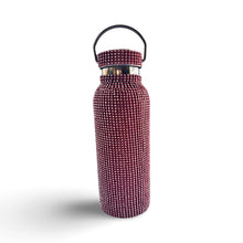 Load image into Gallery viewer, Rhinestone Red Water Bottle
