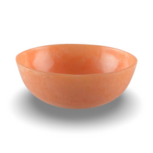 Load image into Gallery viewer, Peach Resin Salad Bowl
