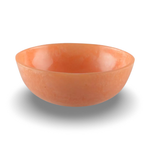 Peach Resin Salad Bowl