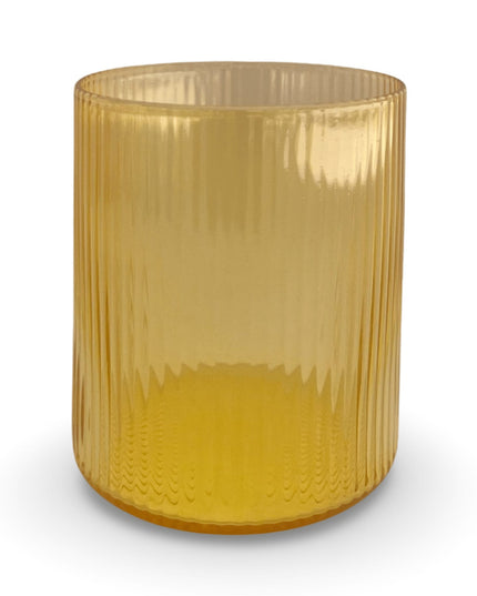 Casa Duniya Colorful Drinking Glasses Colorful Dhari Glasses (set of 4)