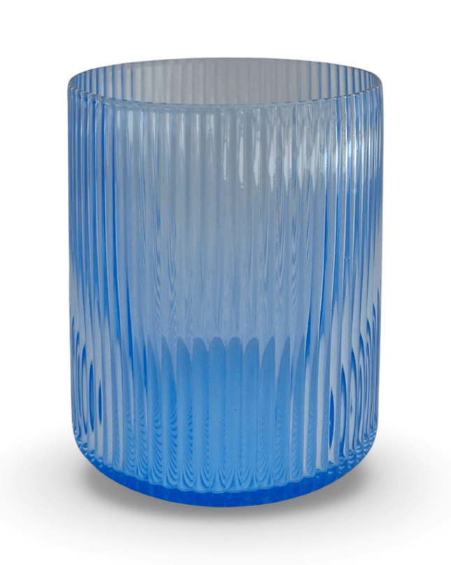 Blue Water Glass