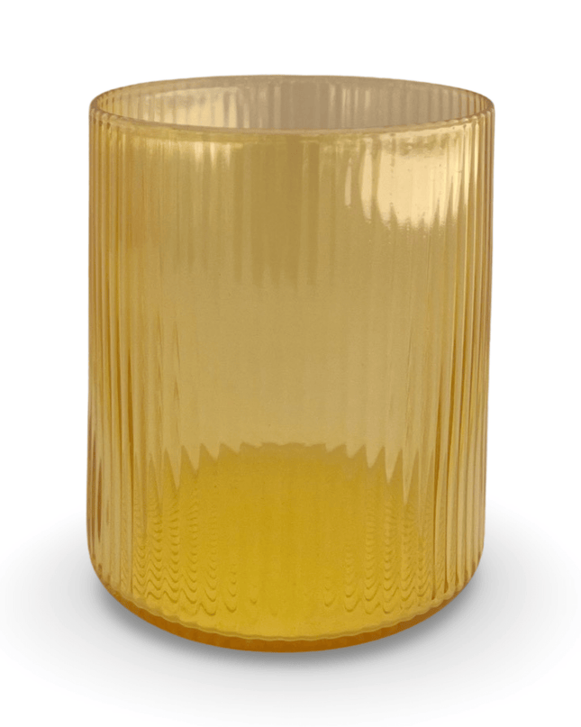 Yellow Water Glass