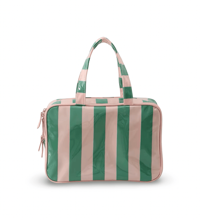 Casa Duniya Waterproof Striped Travel Pouch Olivia Travel Case