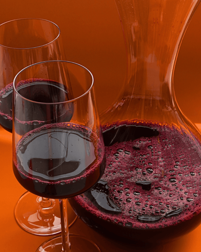 Casa Duniya Crystal Wine Decanter Tulipe Decanter