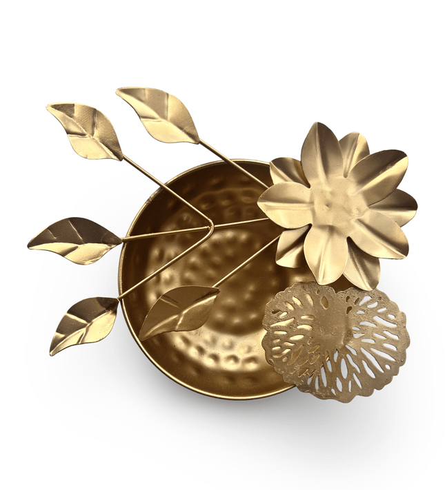 Casa Duniya Hammered Gold Bowl Small Ayana Bowls