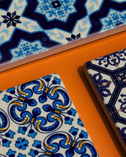 Casa Duniya Decorative Ceramic Coasters Porto Coasters