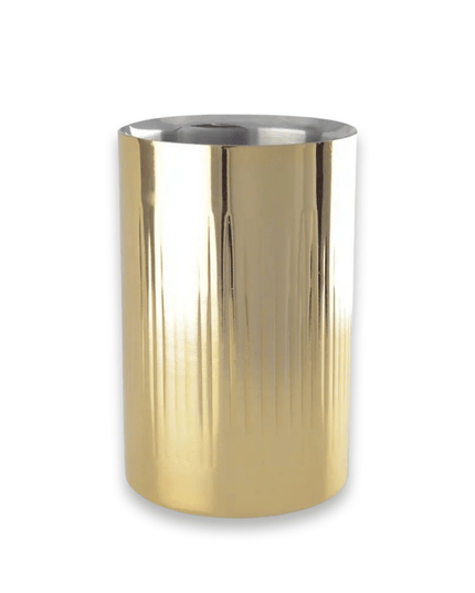 Brushed Gold Wine Cooler