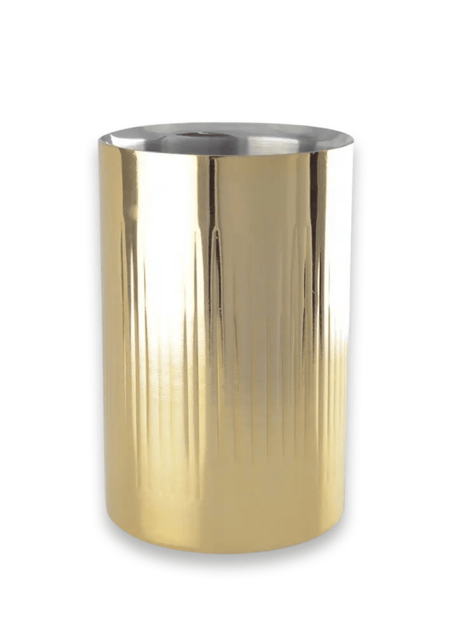 Brushed Gold Wine Cooler