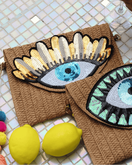 Casa Duniya Evil Eye Clutch Esther Clutch