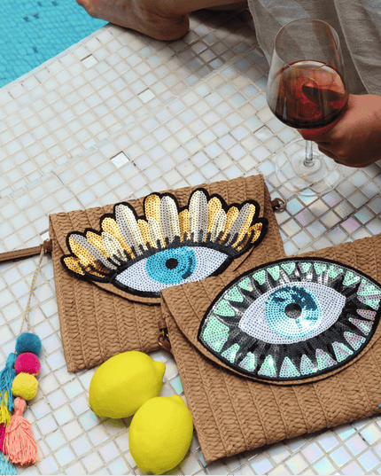 Casa Duniya Evil Eye Clutch Esther Clutch