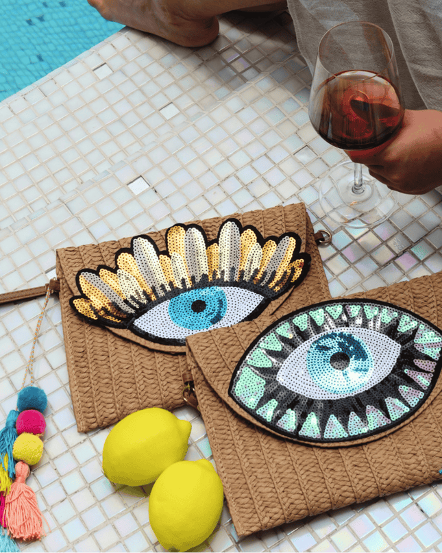 Casa Duniya Evil Eye Clutch Esther Clutch