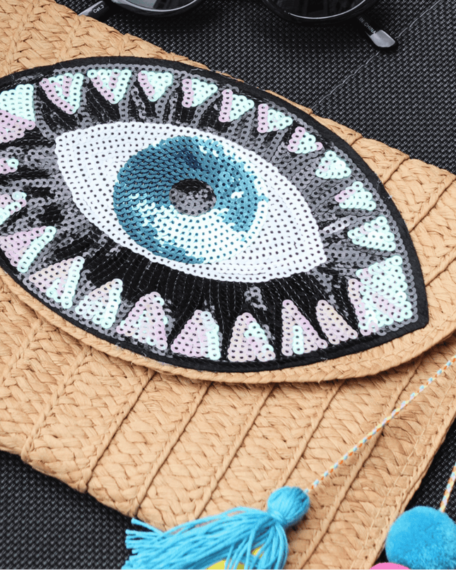 Casa Duniya Evil Eye Clutch Esther Clutch