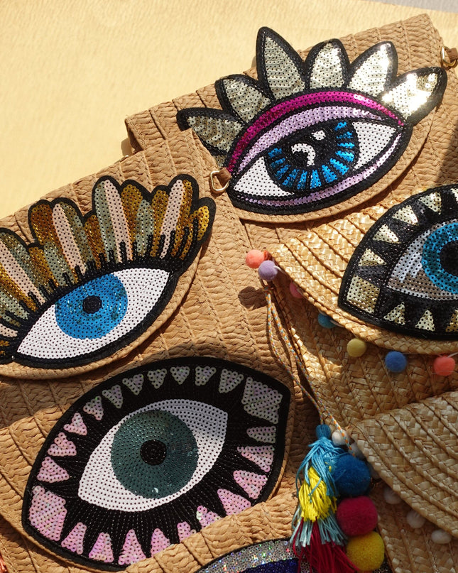Casa Duniya Evil Eye Clutch Esther Clutch