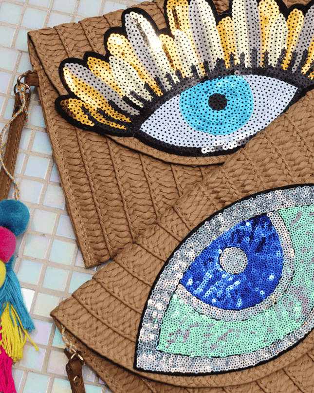 Casa Duniya Evil Eye Clutch Ruth Clutch