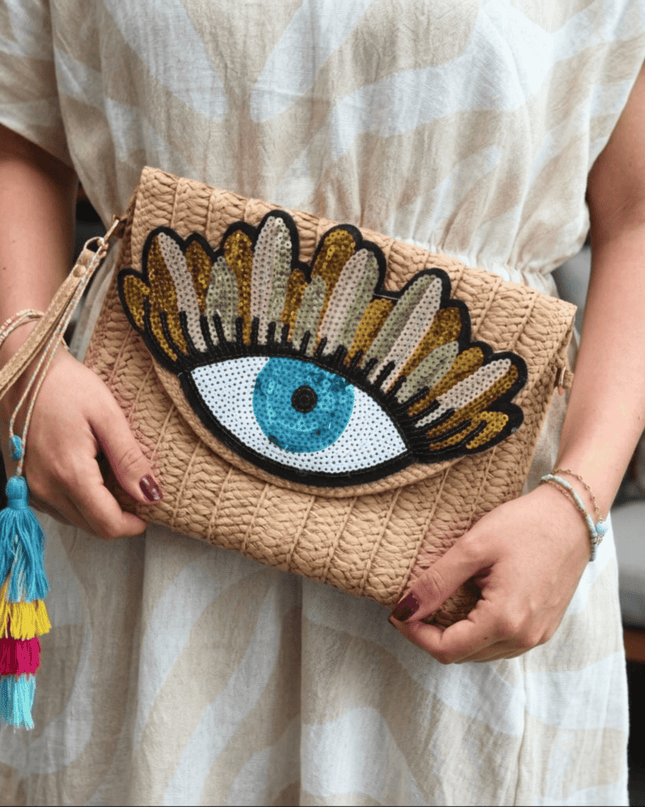 Casa Duniya Evil Eye Clutch Ruth Clutch