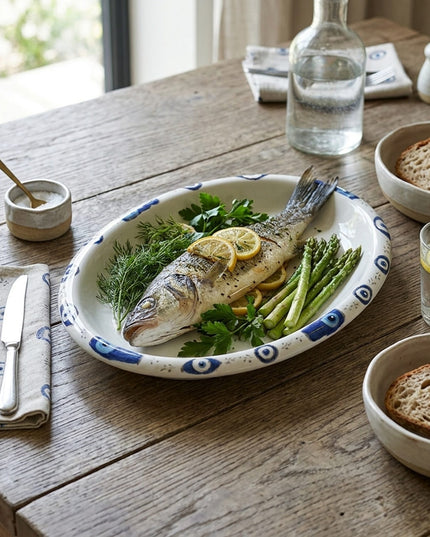 Karima Oval Serving Platter