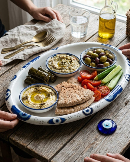 Karima Oval Serving Platter