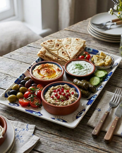 Karima Rectangular Serving Platter