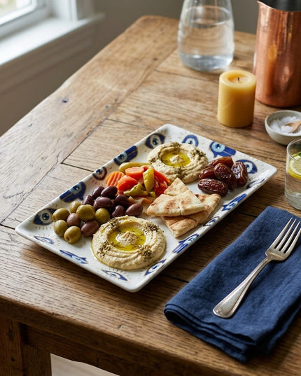 Karima Rectangular Serving Platter