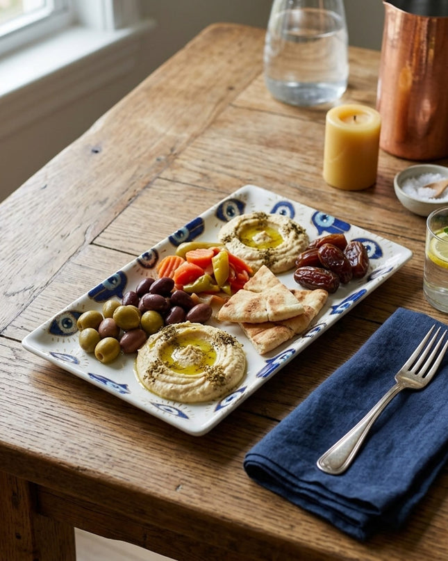 Karima Rectangular Serving Platter