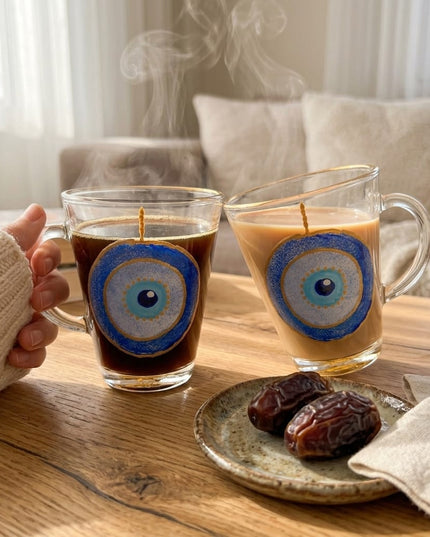 Layla Evil Eye Mugs (set of 2)