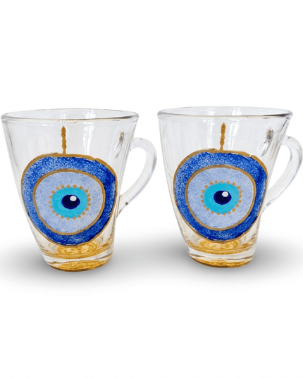 Layla Evil Eye Mugs (set of 2)