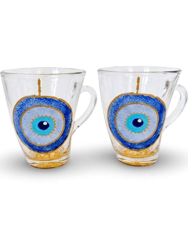 Layla Evil Eye Mugs (set of 2)