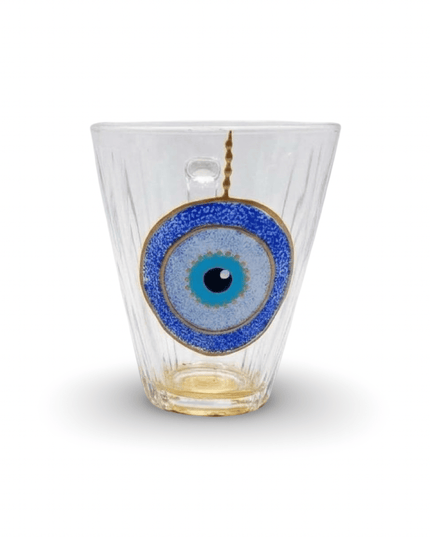 Yasmin Evil Eye & Hamsa Mugs (set of 2)