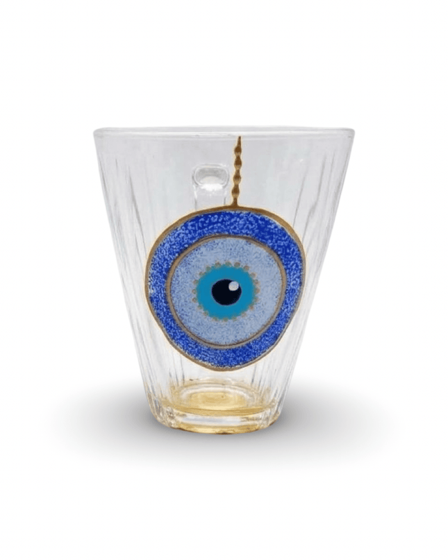Yasmin Evil Eye & Hamsa Mugs (set of 2)