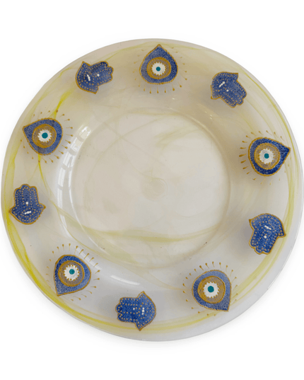 Casa Duniya Hand-Painted Serving Plates Elena Serving Plate