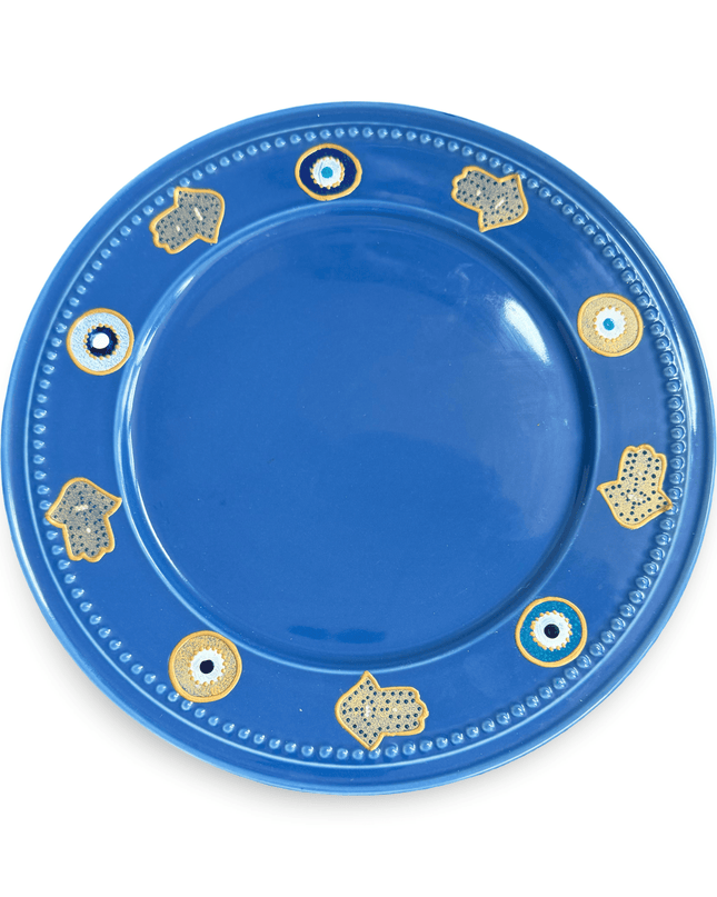 Casa Duniya Hand-Painted Serving Plates Jana Serving Plate