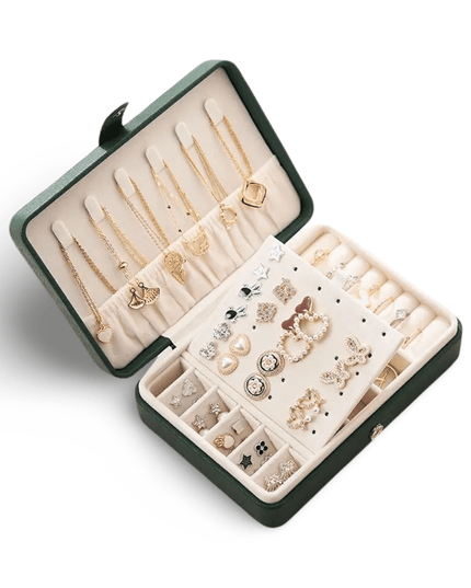 Green Rectangular Jewelery Box