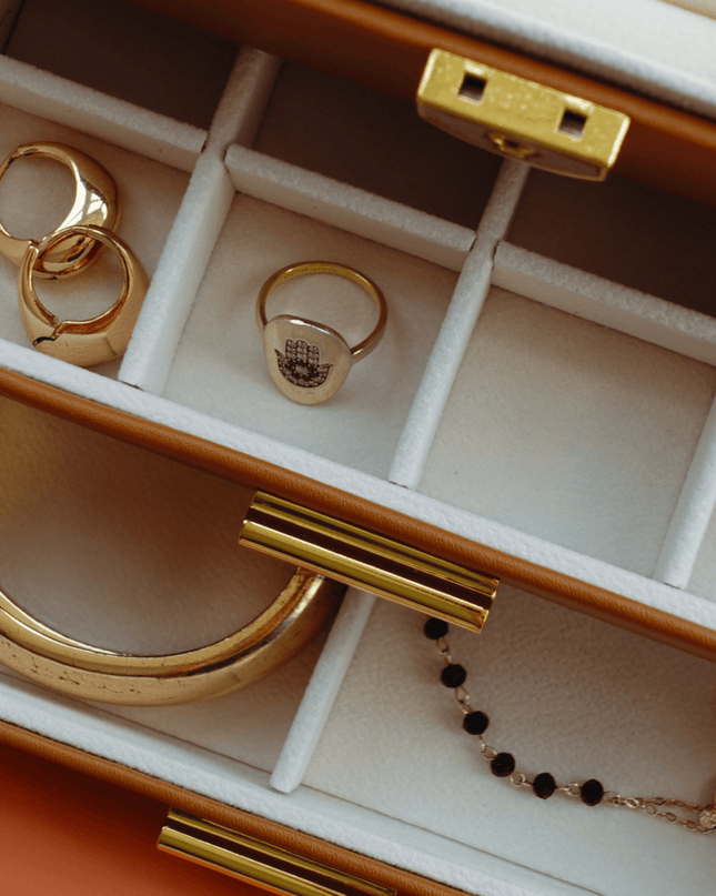 Casa Duniya Leather Jewelry Storage Large Leather Jewelry Boxes