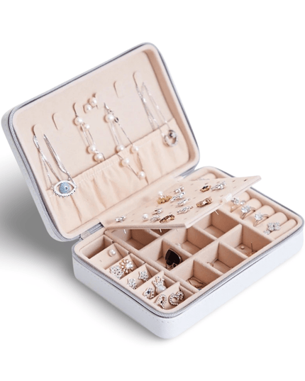 White Rectangular Jewelery Box