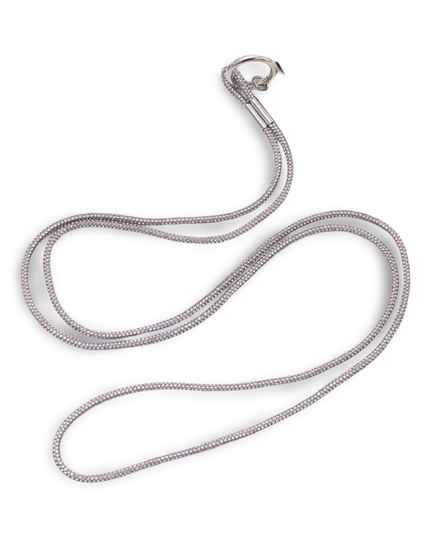 Purple Crystal Phone Strap