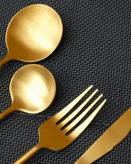 Casa Duniya Premium Flatware Set Ruva Cutlery Set