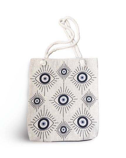 Evil Eye Beach Bag